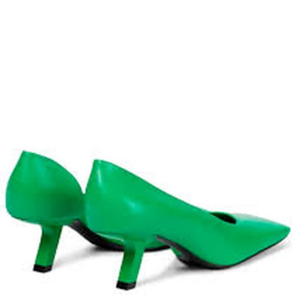 BALENCIAGA Void Square Toe Half d'Orsay Pump Size 37.5 - Picture 2 of 5